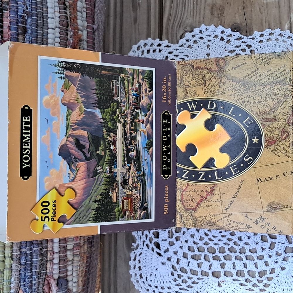 500pc DOWDLE FOLK ART Jigsaw Puzzle "YOSEMITE" by Eric Dowdle - Picture 8 of 17